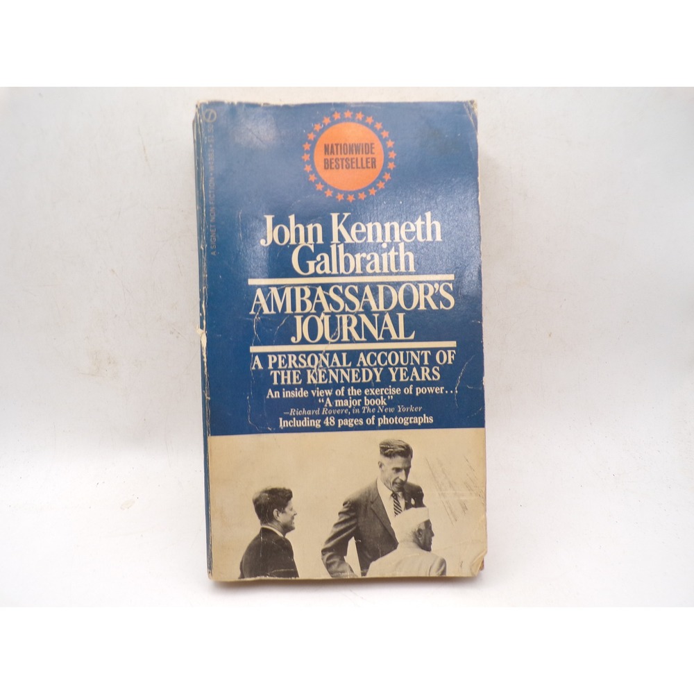 Ambassadors Journal John Kenneth Galbraith Kennedy Years Vintage 1969 Paperback
